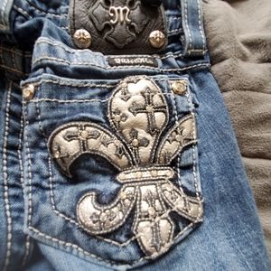 Miss Me jeans bootcut, size 24